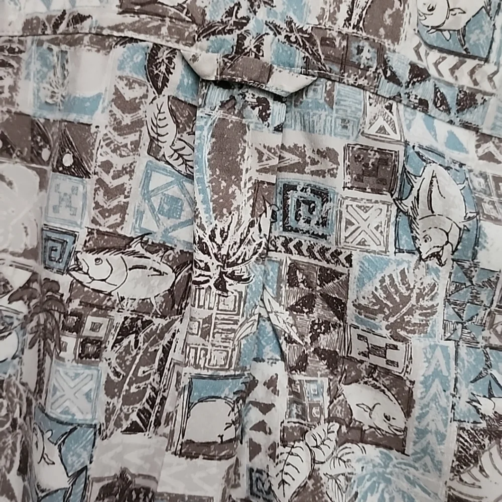 Columbia button down short‎ sleeve shirt xl cotton 1 pocket